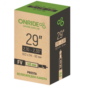 Камера ONRIDE 29"x2.10-2.35" FV 48