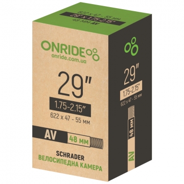 Камера ONRIDE 29"x1.75-2.15" AV 48