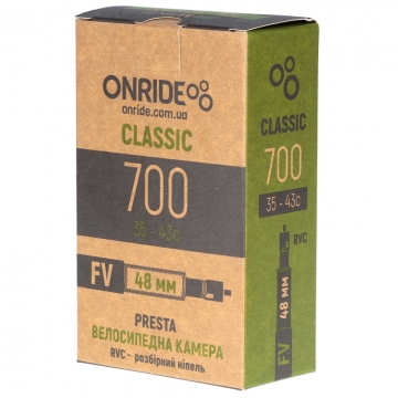 Камера ONRIDE Classic 700x35-43c FV 48 RVC