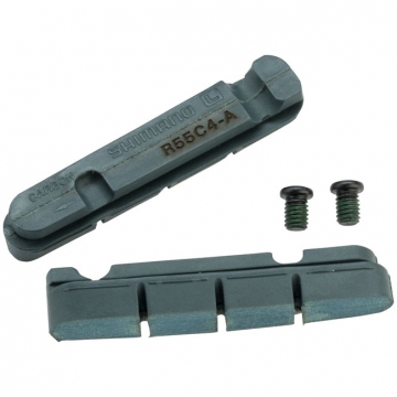 Гумки гальмівних колодок Shimano Ultegra/105 R55C4-A касетна фіксація для карбонових ободів