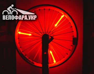 Подсветка колес на детский велосипед
