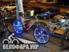 Синий свет для колес велосипеда