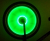 Светодиодная зеленая подсветка колес велосипеда